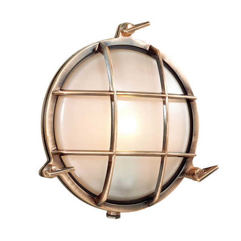 Бра Chestnut Mariners Copper Медь Прозрачный (Transparent) Бра Chestnut Mariners Copper Медь Прозрачный (Transparent) в Челябинске | Loft Concept