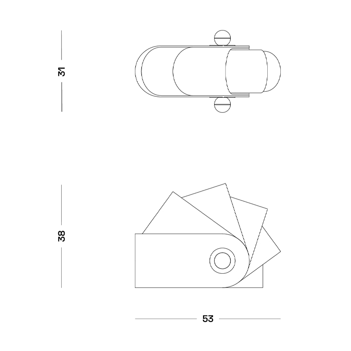 Настольная дизайнерская лампа Poltronova Ghepre Table Lamp в Челябинске