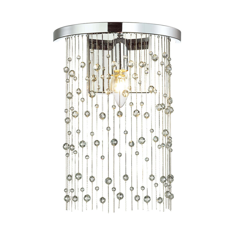 Бра Hailstorm Rain Wall lamp chrome Прозрачный (Transparent) Хром Бра Hailstorm Rain Wall lamp chrome Прозрачный (Transparent) Хром в Челябинске | Loft Concept