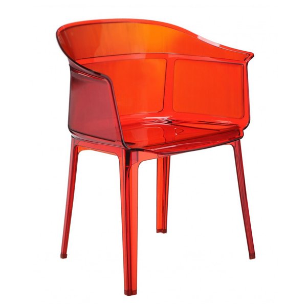 Стул Papyrus Kartell Красный Стул Papyrus Kartell Красный в Челябинске | Loft Concept