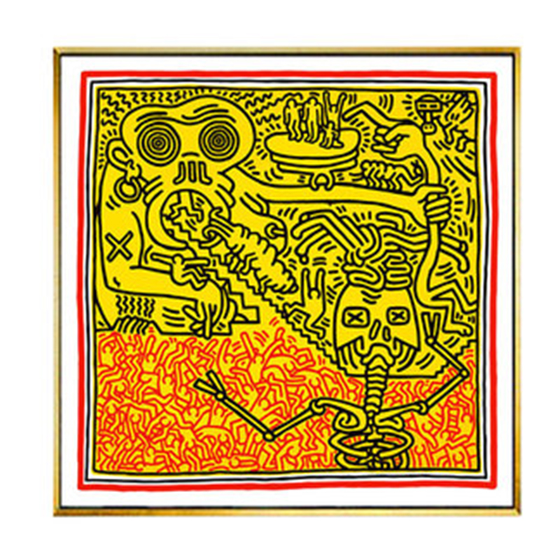 Постер Keith Haring 13 Мульти Постер Keith Haring 13 Мульти в Челябинске | Loft Concept