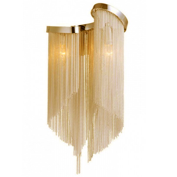 Бра Atlantis Chain Wall Lamp GOLD Золотой в Челябинске | Loft Concept 