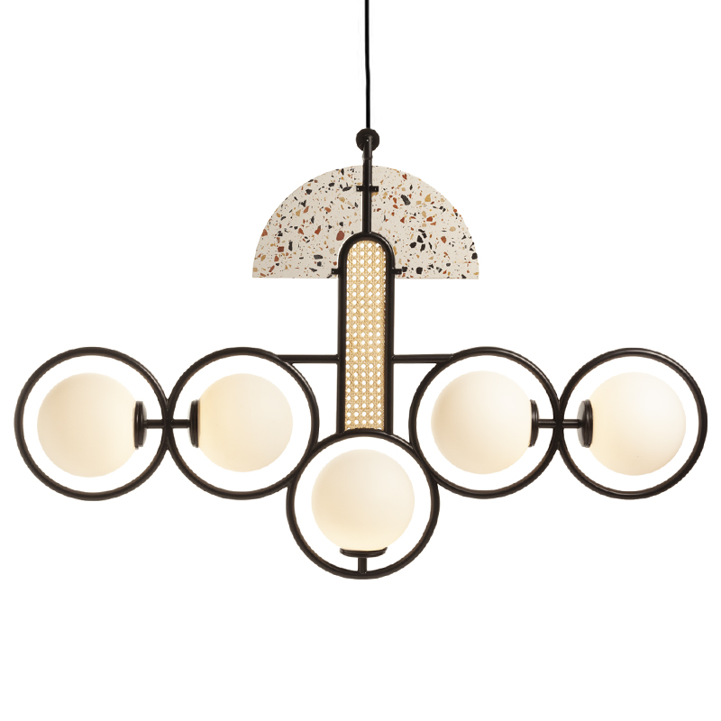 Люстра FRAME UTU Soulful Lighting Черный Синий Зеленый Медь Бежевый Люстра FRAME UTU Soulful Lighting Черный Синий Зеленый Медь Бежевый в Челябинске | Loft Concept