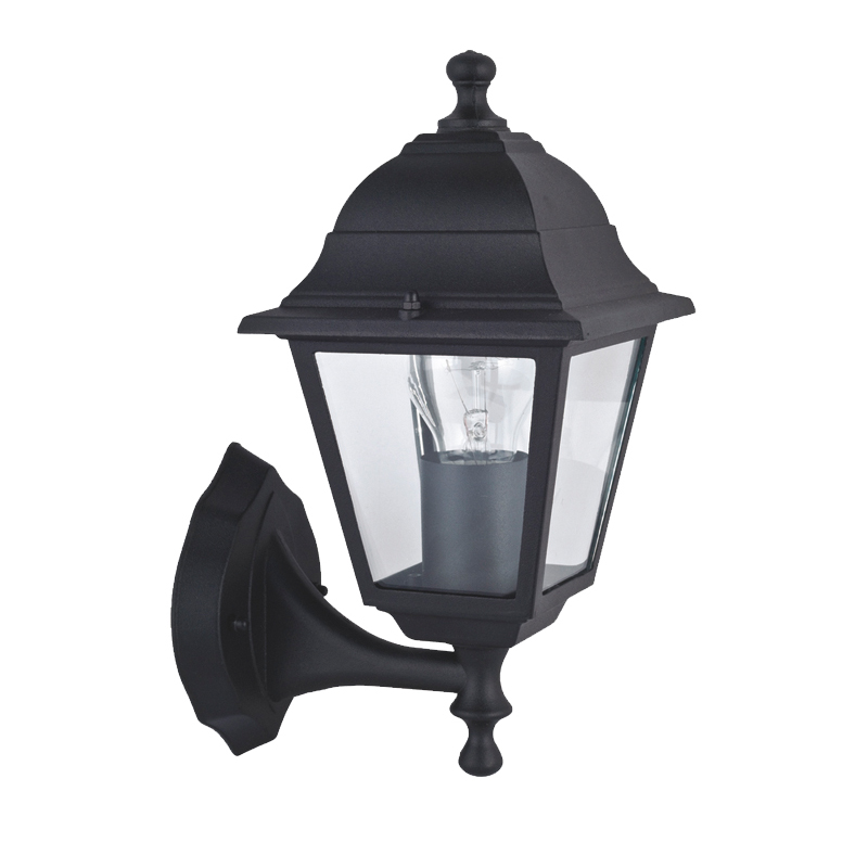 Уличный светильник Lebran Sconce Черный Прозрачное Стекло Уличный светильник Lebran Sconce Черный Прозрачное Стекло в Челябинске | Loft Concept