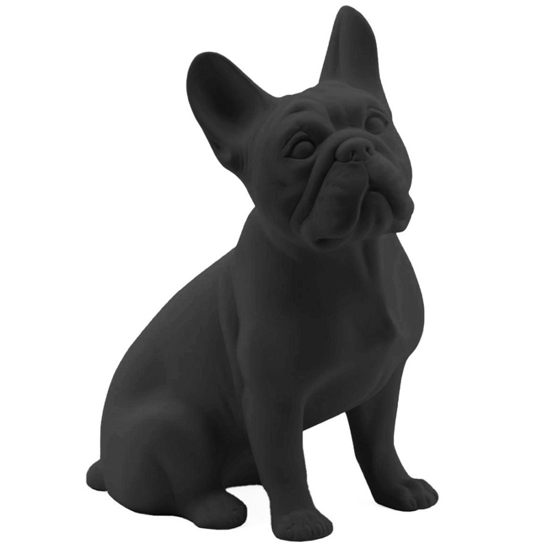 Статуэтка Abhika French Bulldog Black Matt Черный Статуэтка Abhika French Bulldog Black Matt Черный в Челябинске | Loft Concept