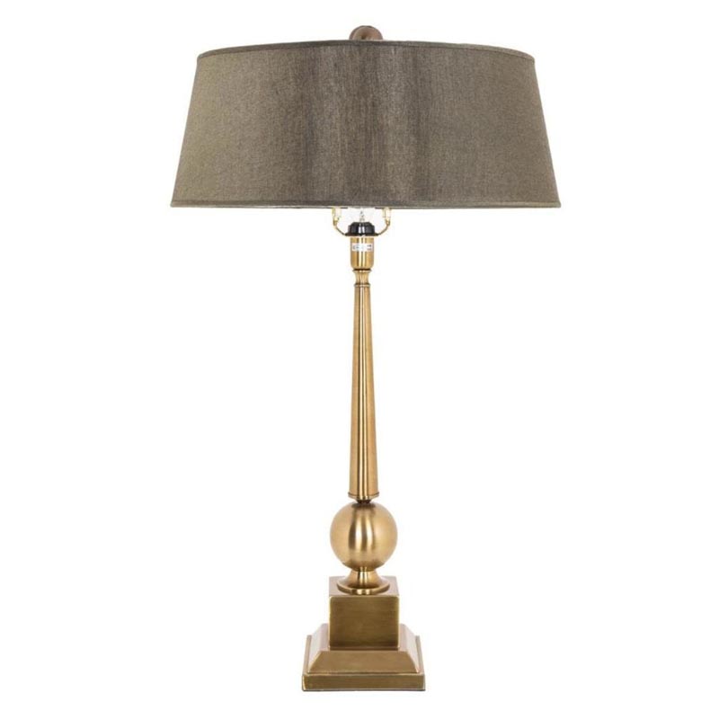 Настольная лампа Neville Table Lamp Латунь Бронза Настольная лампа Neville Table Lamp Латунь Бронза в Челябинске | Loft Concept