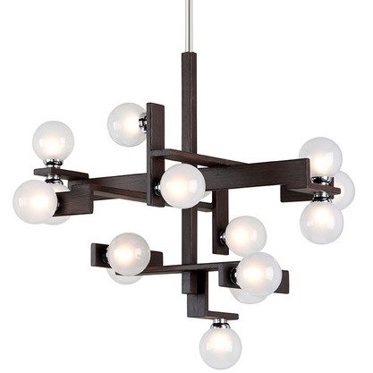 Люстра Troy Lighting Network Chandelier Коричневый Люстра Troy Lighting Network Chandelier Коричневый в Челябинске | Loft Concept