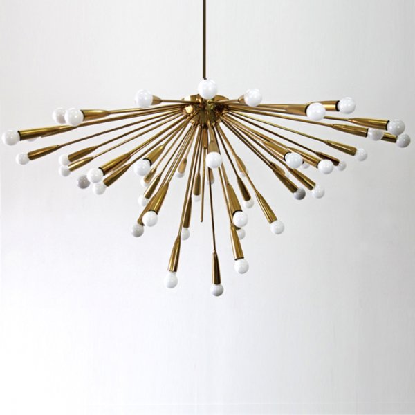 Люстра LAMPARA SPUTNIK Icono del diseno Глянцевое золото Люстра LAMPARA SPUTNIK Icono del diseno Глянцевое золото в Челябинске | Loft Concept