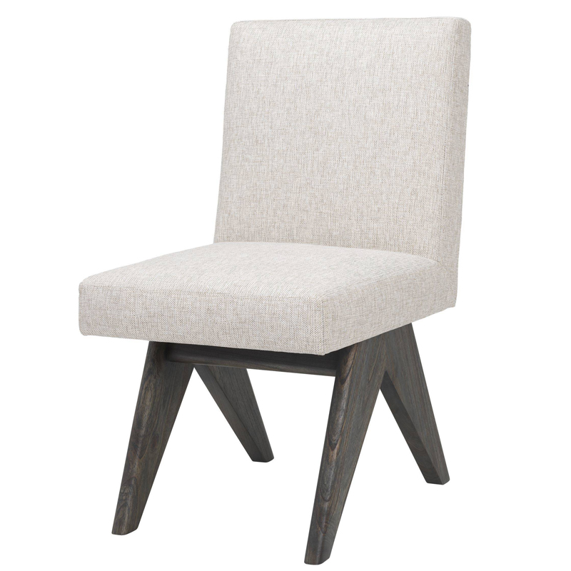 Стул Eichholtz Dining Chair Erudit Коричневый Латунь Серый Стул Eichholtz Dining Chair Erudit Коричневый Латунь Серый в Челябинске | Loft Concept