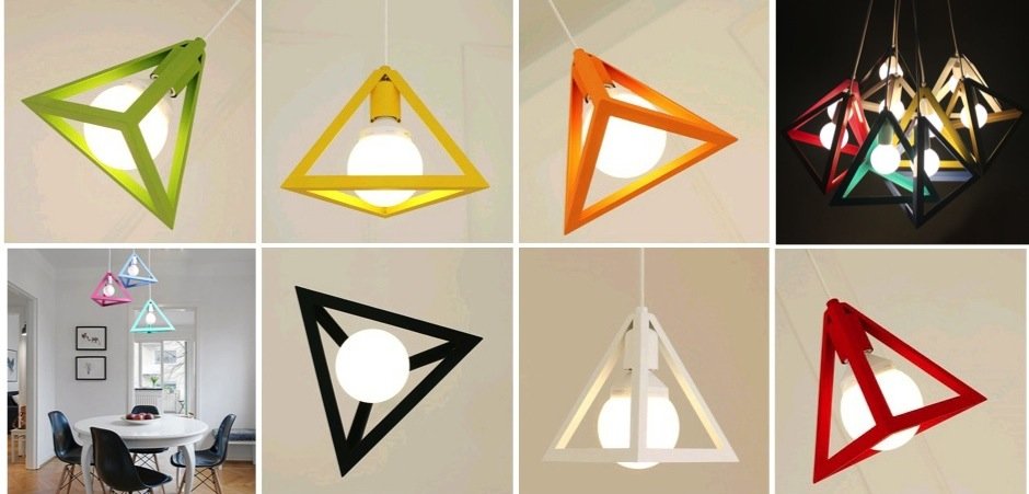 Подвесной светильник Tetrahedron Color Подвесной светильник Tetrahedron Color - Loft-Concept в Челябинске