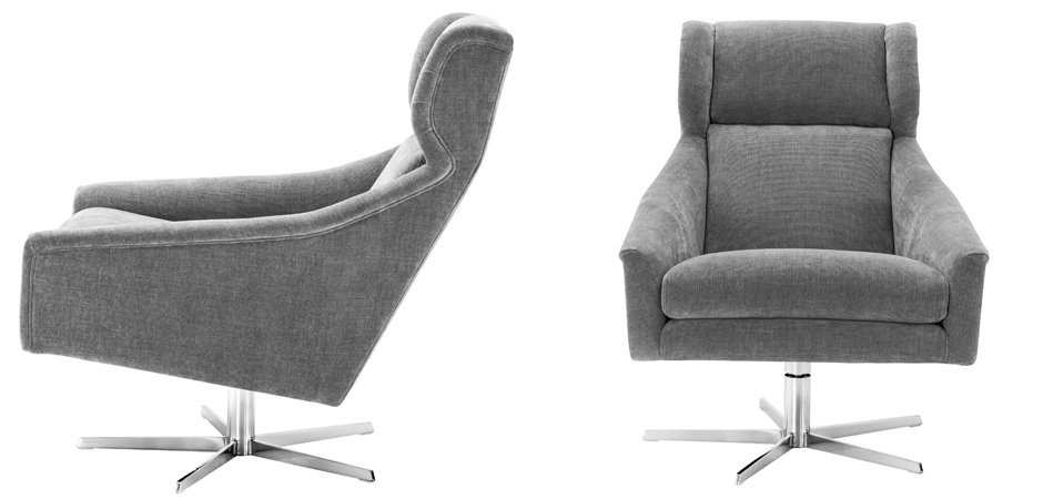 Кресло Eichholtz Swivel Chair Nara Кресло Eichholtz Swivel Chair Nara - Loft-Concept в Челябинске