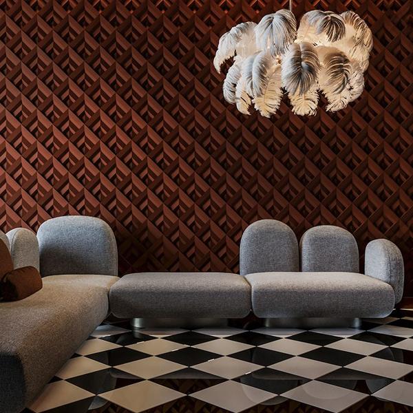 Гипсовая 3D Панель AZTECA  в Челябинске | Loft Concept 