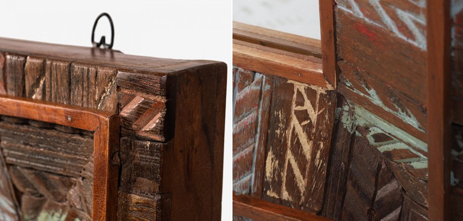 Зеркало Antique Wood Rectangle Зеркало Antique Wood Rectangle - Loft-Concept в Челябинске