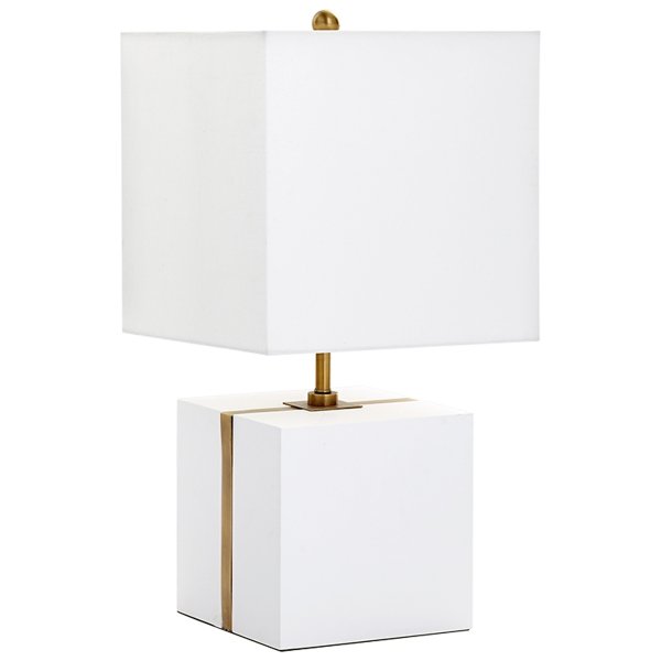 Настольная лампа Cyan Design Neso Table Lamp Белый Настольная лампа Cyan Design Neso Table Lamp Белый в Челябинске | Loft Concept