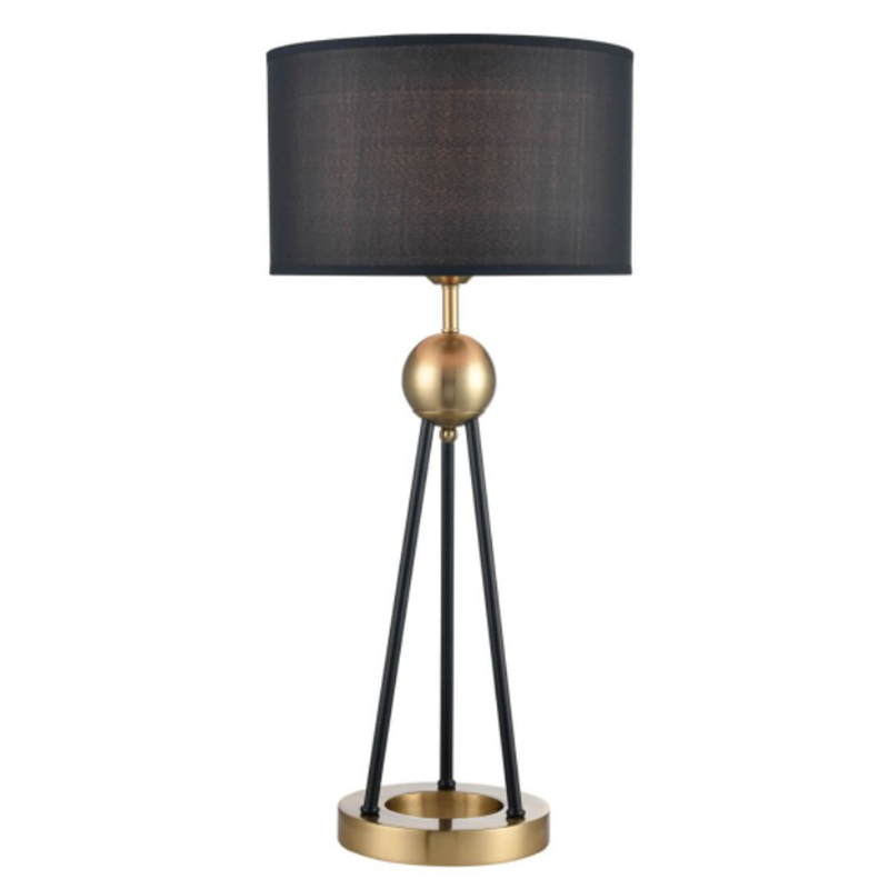 Настольная лампа Renske Table Lamp Черный Латунь Настольная лампа Renske Table Lamp Черный Латунь в Челябинске | Loft Concept