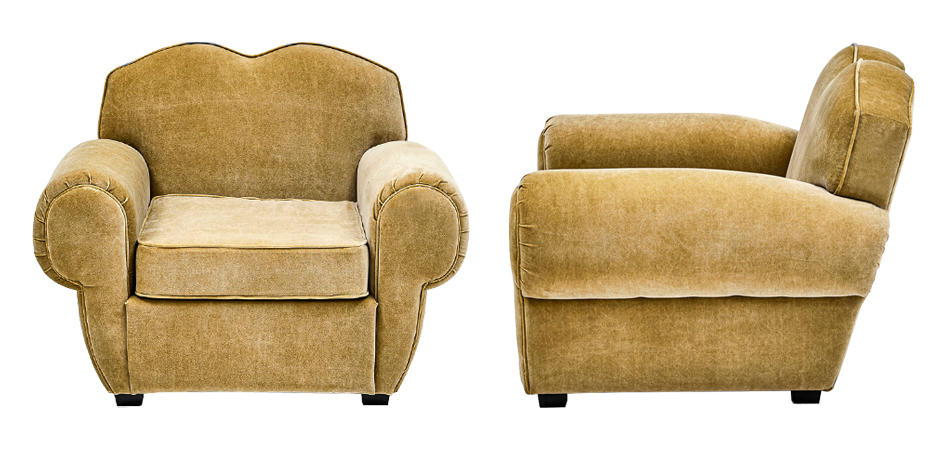 Кресло Braganza Chair Mustard Кресло Braganza Chair Mustard - Loft-Concept в Челябинске