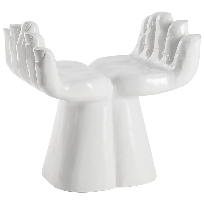 Табурет Hands Stool Белый Табурет Hands Stool Белый в Челябинске | Loft Concept