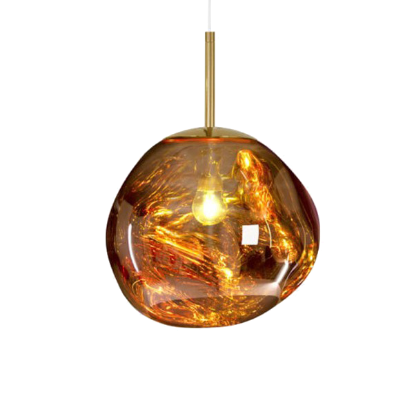 Подвесной светильник Tom Dixon Melt Pendant Gold Золотой Янтарь (Amber) Подвесной светильник Tom Dixon Melt Pendant Gold Золотой Янтарь (Amber) в Челябинске | Loft Concept