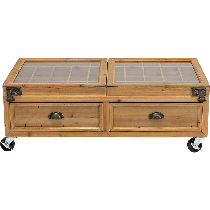 Кофейный стол Wooden Storage Space Древесина Кофейный стол Wooden Storage Space Древесина в Челябинске | Loft Concept