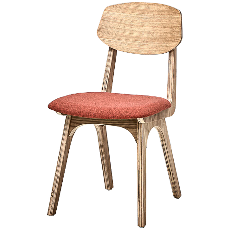 Стул Ailde Stool coral Древесина Коралловый Стул Ailde Stool coral Древесина Коралловый в Челябинске | Loft Concept