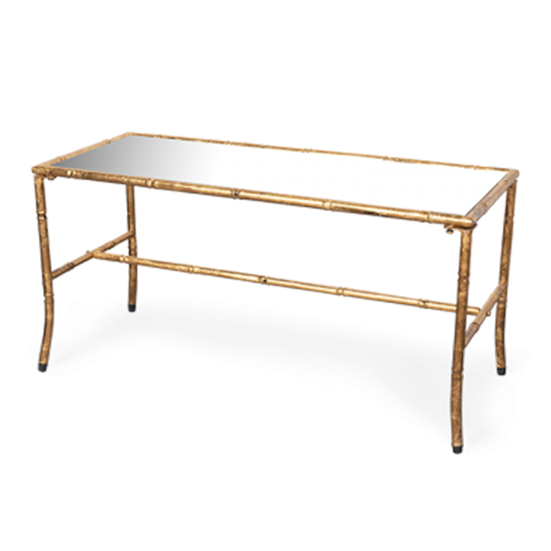 Кофейный стол Dan Mirror Tabletop Coffee Table Золотой Кофейный стол Dan Mirror Tabletop Coffee Table Золотой в Челябинске | Loft Concept