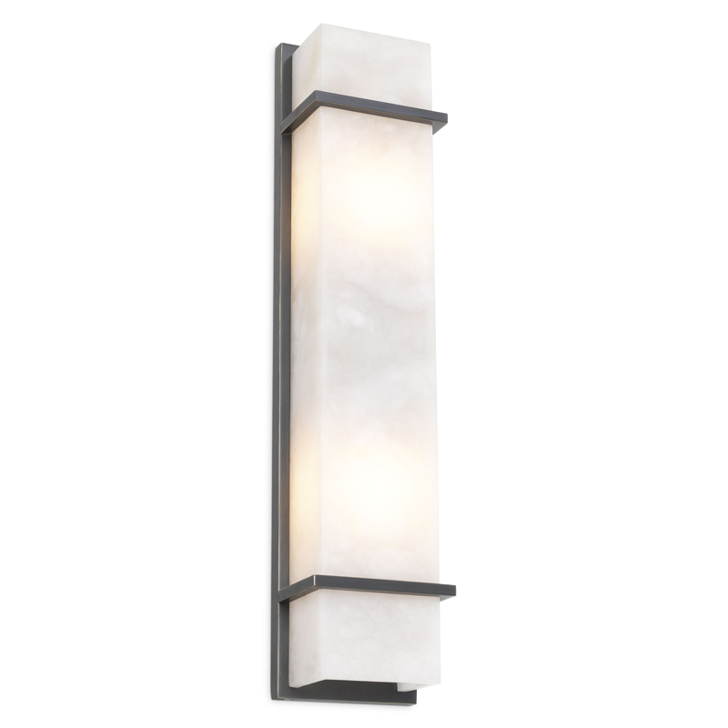 Бра Eichholtz Wall Lamp Spike L Темная бронза Белый Бра Eichholtz Wall Lamp Spike L Темная бронза Белый в Челябинске | Loft Concept