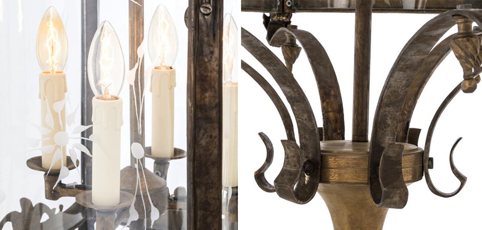 Люстра Eichholtz Lantern Place Des Vosges Люстра Eichholtz Lantern Place Des Vosges - Loft-Concept в Челябинске