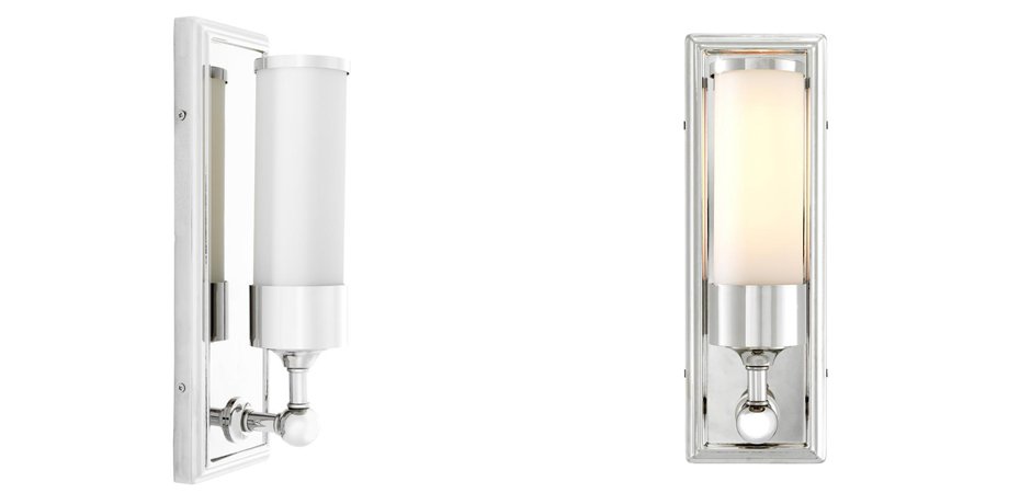 Бра Eichholtz Wall Lamp Valentine Nickel Бра Eichholtz Wall Lamp Valentine Nickel - Loft-Concept в Челябинске