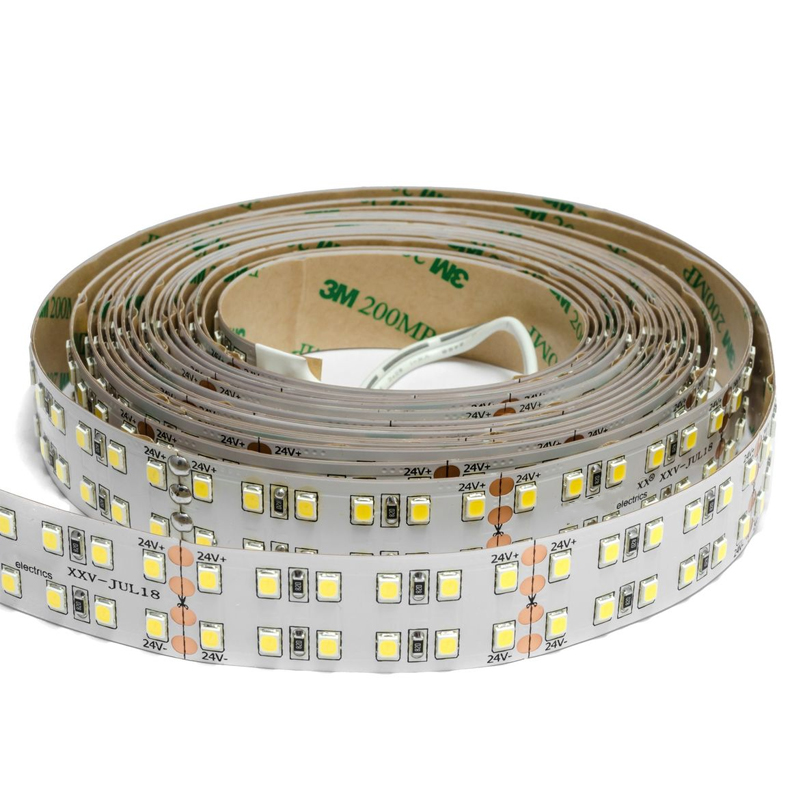 Светодиодная лента 38W/m 240LED/m 2835SMD теплый белый 5M Белый Светодиодная лента 38W/m 240LED/m 2835SMD теплый белый 5M Белый в Челябинске | Loft Concept