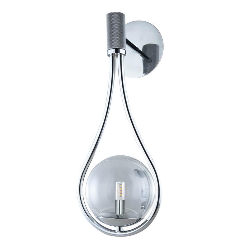 Бра B.LUX C Ball chrome Хром Прозрачный в Челябинске | Loft Concept 
