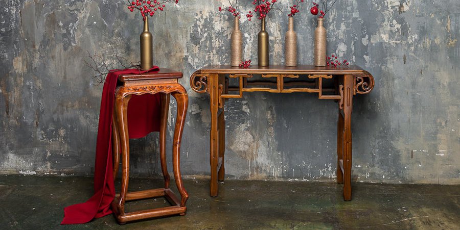 Приставной столик Chinese Side Table Figure Приставной столик Chinese Side Table Figure - Loft-Concept в Челябинске