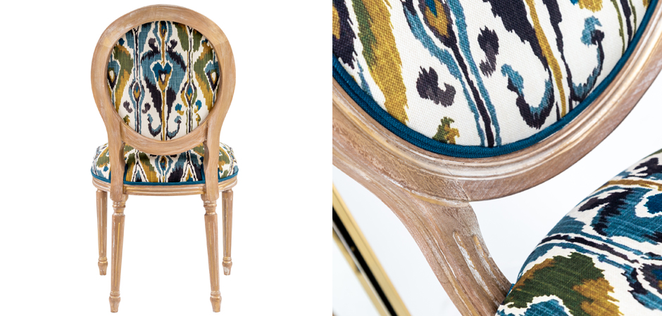 Стул из натурального бука Ikat Pattern Стул из натурального бука Ikat Pattern - Loft-Concept в Челябинске