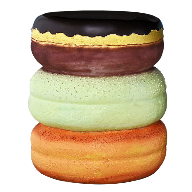 Приставной табурет Пончики Three Donuts Stool Мульти Приставной табурет Пончики Three Donuts Stool Мульти в Челябинске | Loft Concept