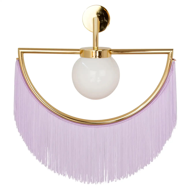 Бра Wink Wall Lamp by Masquespacio for Houtique Lila Золотой Сиреневый Бра Wink Wall Lamp by Masquespacio for Houtique Lila Золотой Сиреневый в Челябинске | Loft Concept