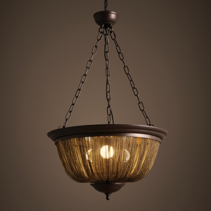 Светильник Chain Lofter Черный Светильник Chain Lofter Черный в Челябинске | Loft Concept