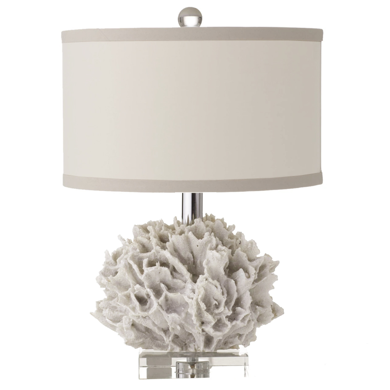 Настольная лампа Yvette Coral Table lamp Белый ivory ( слоновая кость ) Настольная лампа Yvette Coral Table lamp Белый ivory ( слоновая кость ) в Челябинске | Loft Concept