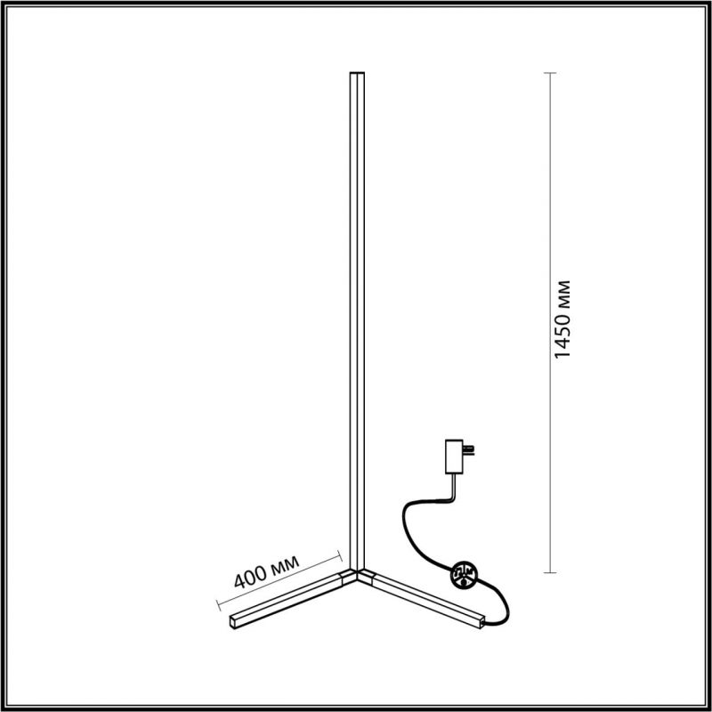 Торшер Светодиодный Trumpet tube 145см Торшер Светодиодный Trumpet tube 145см в Челябинске