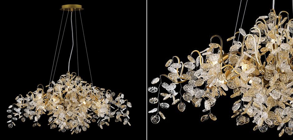 Люстра FAIRYTREE Chandelier Gold 9 Люстра FAIRYTREE Chandelier Gold 9 - Loft-Concept в Челябинске