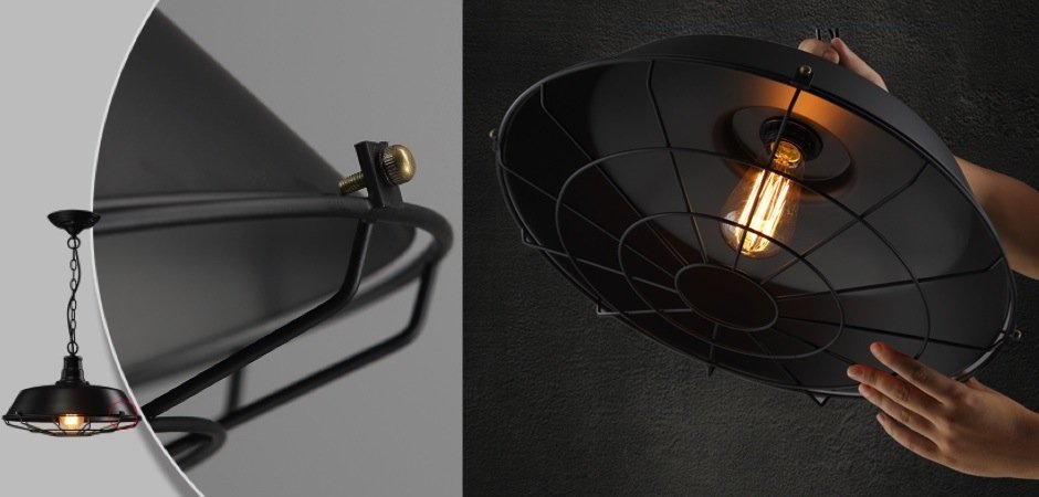 Люстра Dark Cage Pendant Люстра Dark Cage Pendant - Loft-Concept в Челябинске