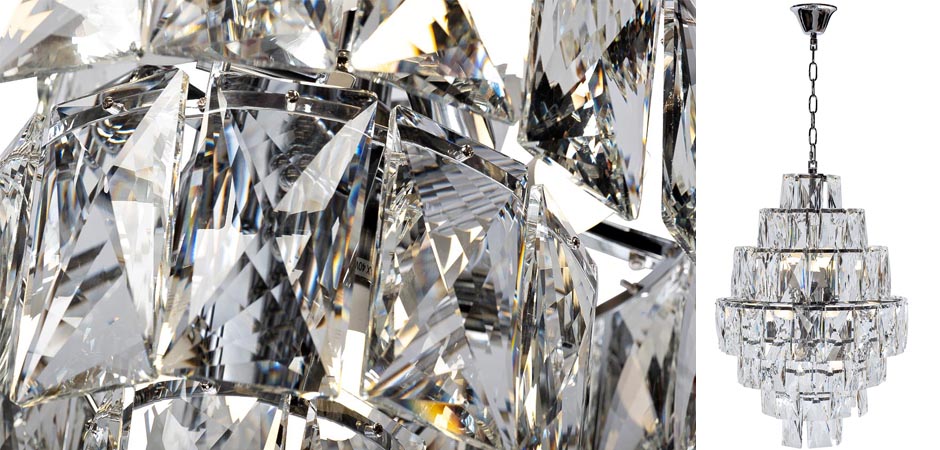 Люстра Tiers Crystal Light Chandelier 16 Люстра Tiers Crystal Light Chandelier 16 - Loft-Concept в Челябинске