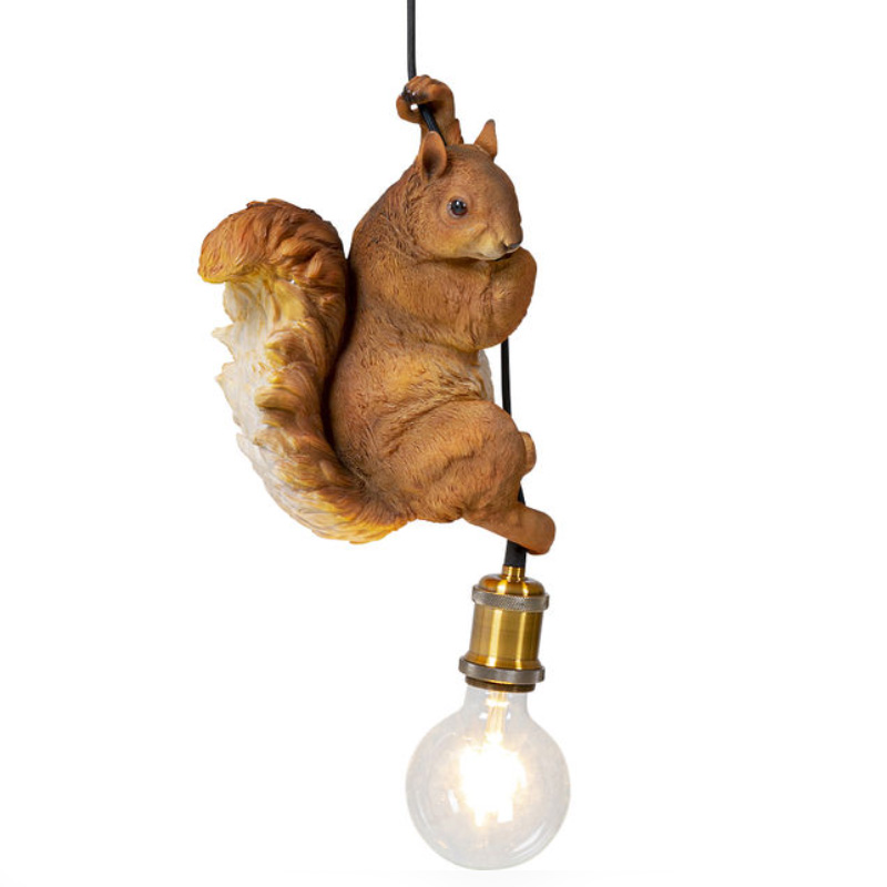 Подвесной светильник Белка Red Squirrel Коричневый Подвесной светильник Белка Red Squirrel Коричневый в Челябинске | Loft Concept