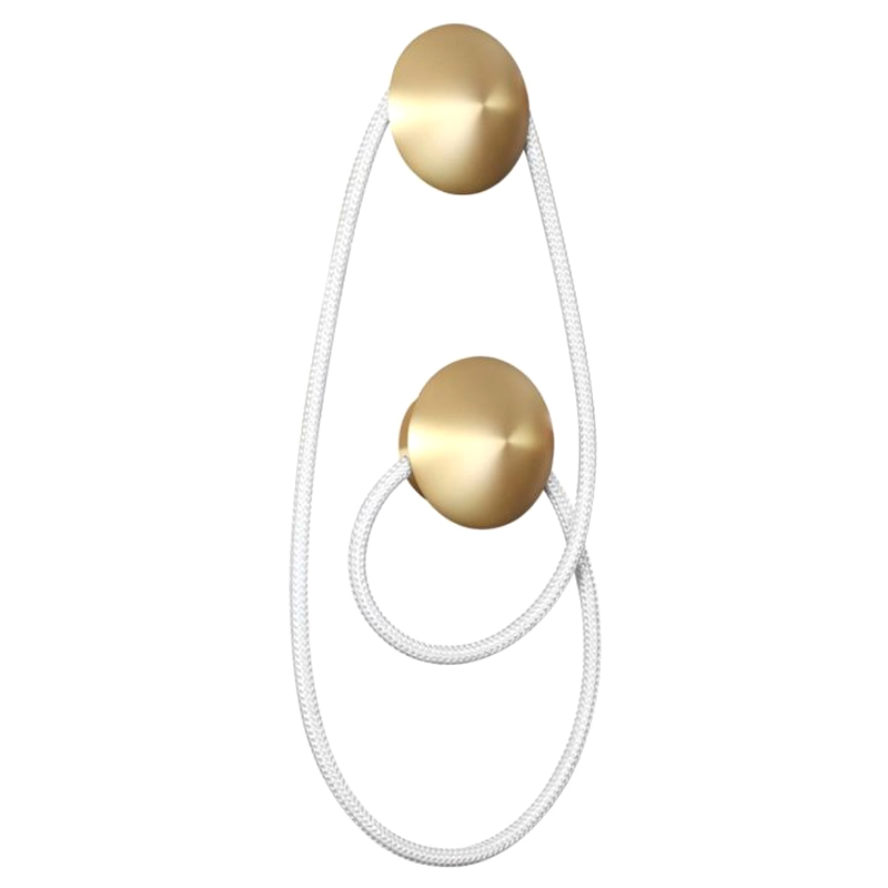 Бра Золотой LUKE LAMPCO TRACER LAMP с двумя крепежными планками Золотой Белый Бра Золотой LUKE LAMPCO TRACER LAMP с двумя крепежными планками Золотой Белый в Челябинске | Loft Concept
