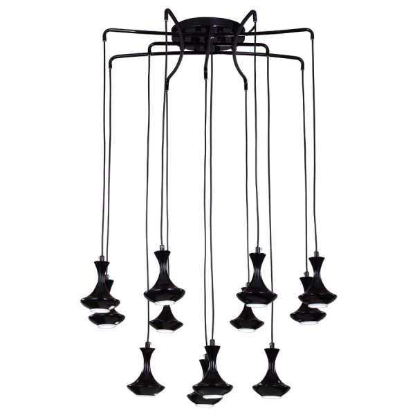 Люстра Tracery Pendant Black Черный Люстра Tracery Pendant Black Черный в Челябинске | Loft Concept