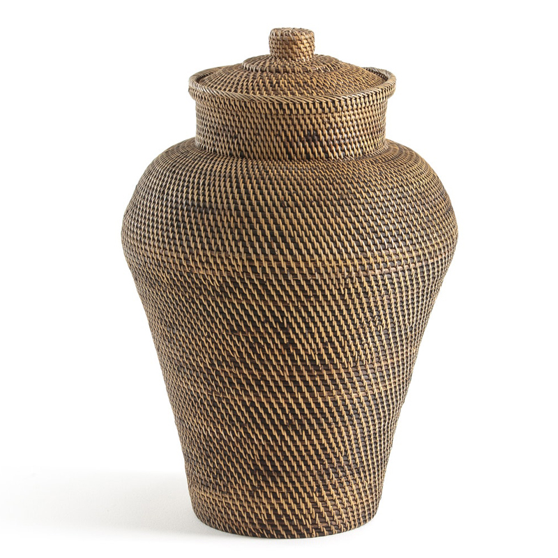 Ваза с крышкой Wicker Vase Ваза с крышкой Wicker Vase в Челябинске | Loft Concept
