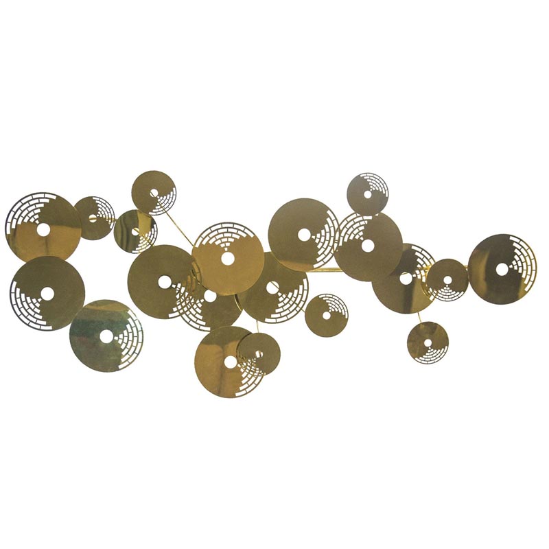 Арт-объект Metal Plates ART gold Золотой Арт-объект Metal Plates ART gold Золотой в Челябинске | Loft Concept