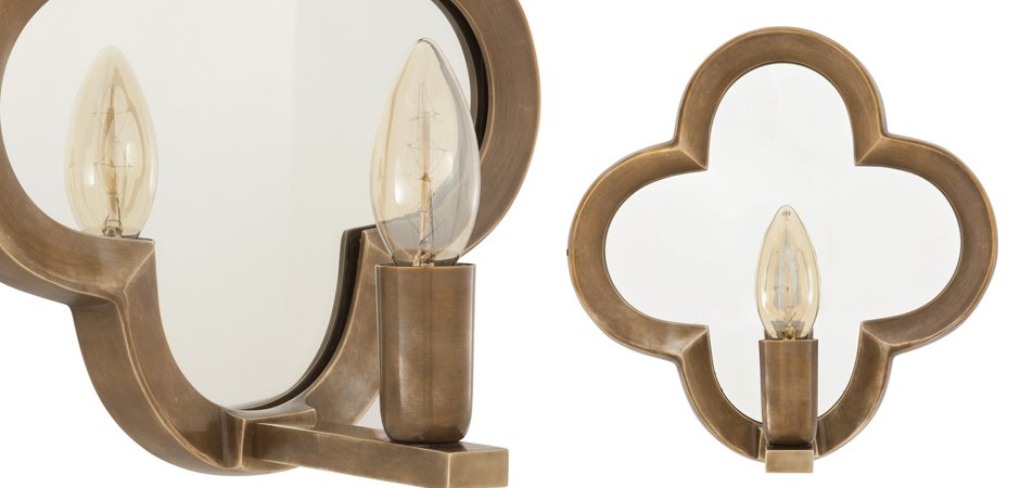 Бра Eichholtz Wall Lamp West Lake Brass - Loft-Concept в Челябинске