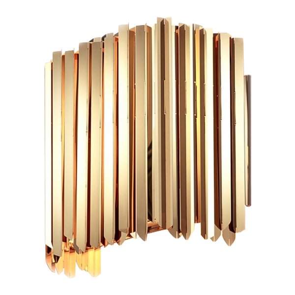 Бра Grace Lightning Facet Wall Lamp Глянцевое золото в Челябинске | Loft Concept 