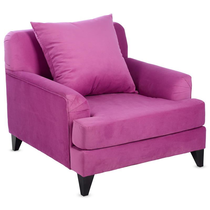 Кресло Grace Deep Pink Фуксия Черный Кресло Grace Deep Pink Фуксия Черный в Челябинске | Loft Concept