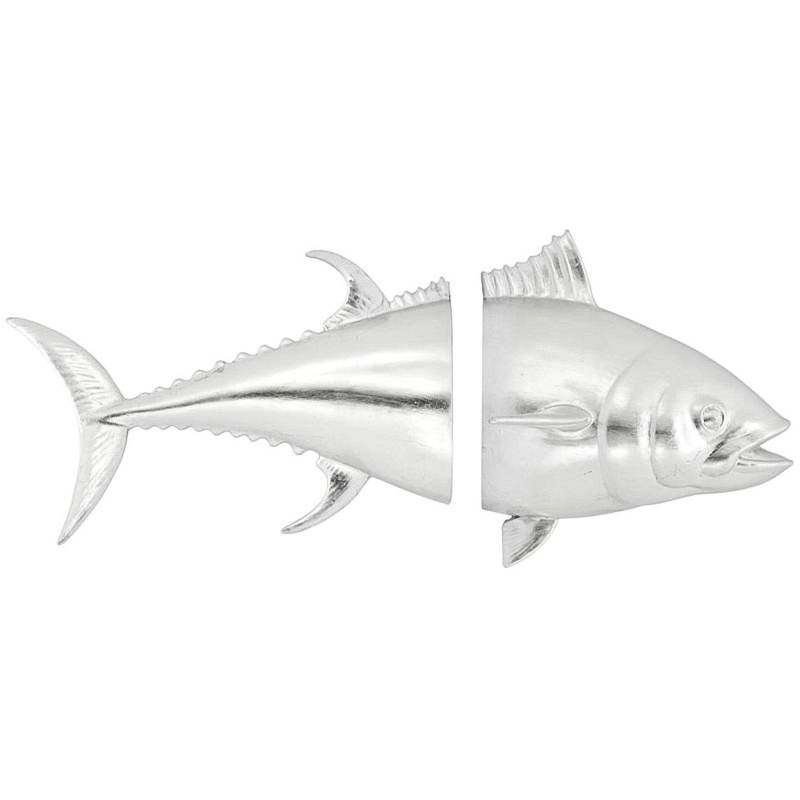 Аксессуар на стену Tuna Bisc. Silverleaf Серебряный Аксессуар на стену Tuna Bisc. Silverleaf Серебряный в Челябинске | Loft Concept