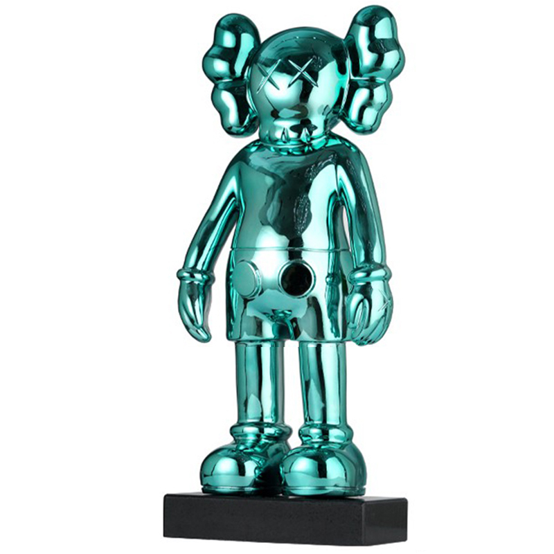 Статуэтка KAWS Turquoise on stand Бирюзовый Статуэтка KAWS Turquoise on stand Бирюзовый в Челябинске | Loft Concept
